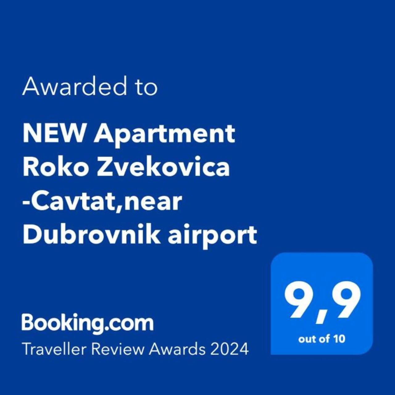 New Apartment Roko Zvekovica -Cavtat,Near Dubrovnik Airport Exterior photo
